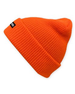 GONGA RIB BEANIE ORANGE FLUO box