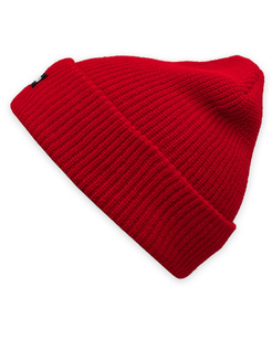 GONGA RIB BEANIE RED box black