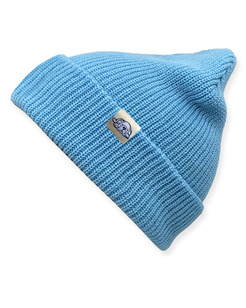 GONGA RIB BEANIE Sky Blue bright tag