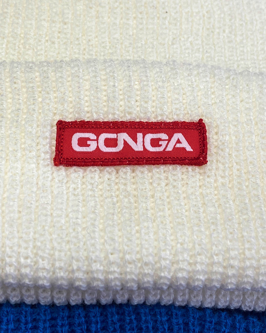 GONGA RIB BEANIE Azure  ed box