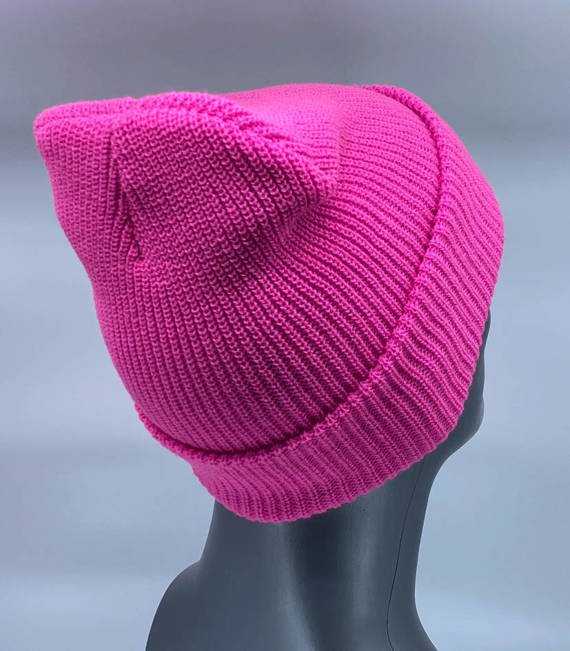 GONGA RIB BEANIE PINK box