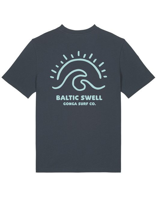 Gonga Surf - Baltic Swell Pastel Mint India Ink