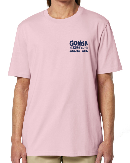 Gonga Surf - Chequer Navy Cotton Pink