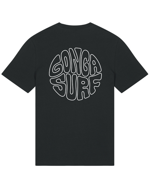 Gonga Surf - Circle White Black