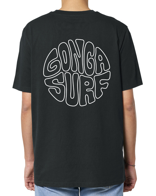 Gonga Surf - Circle White Black