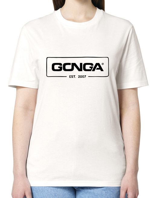 Gonga Surf - Logo Black Off White