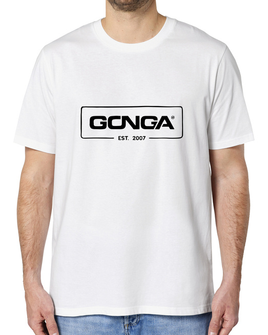 Gonga Surf - Logo Black White