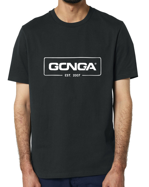 Gonga Surf - Logo White Black