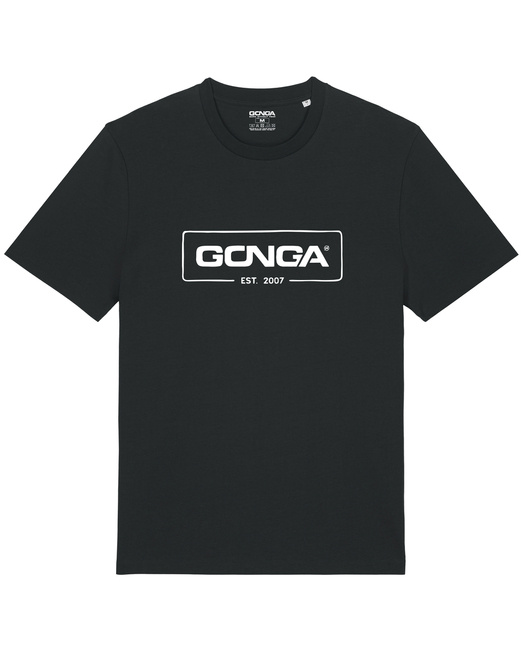 Gonga Surf - Logo White Black