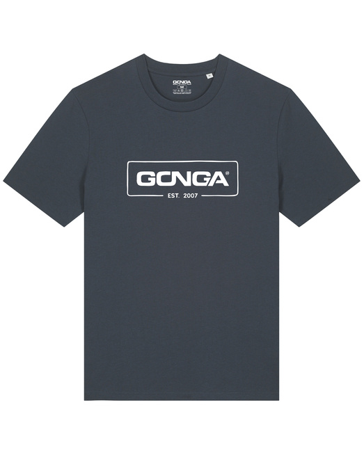 Gonga Surf - Logo White India Ink