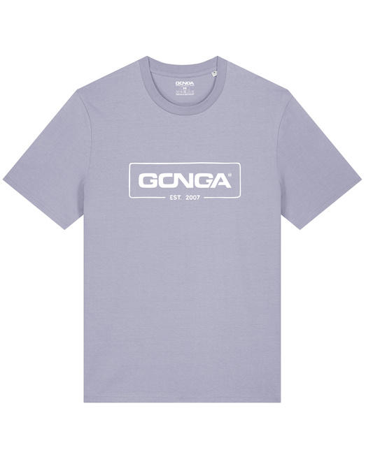 Gonga Surf - Logo White Lavender