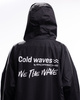 Cold Waves by Porsche - Collection 2024 - Poncho / Robe - Black