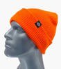 GONGA RIB BEANIE ORANGE FLUO black tag