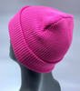 GONGA RIB BEANIE PINK white