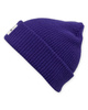 GONGA RIB BEANIE PURPLE white