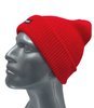 GONGA RIB BEANIE RED box black