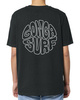 Gonga Surf - Circle White Black