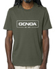 Gonga Surf - Logo White Khaki