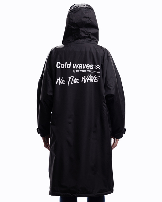 Cold Waves by Porsche - Collection 2024 - Poncho / Robe - Black