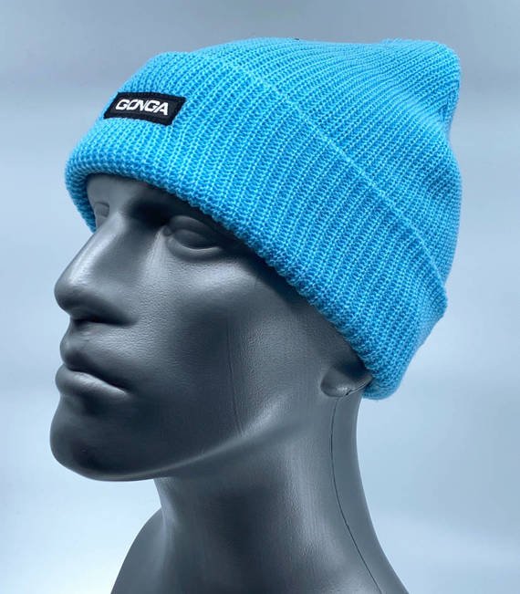 GONGA RIB BEANIE SKY box