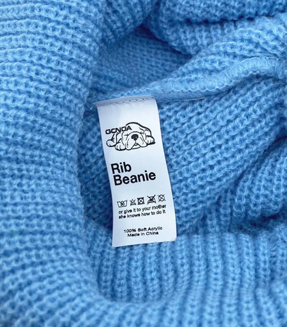 GONGA RIB BEANIE SKY box