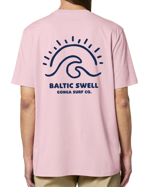 Gonga Surf - Baltic Swell Navy Cotton Pink