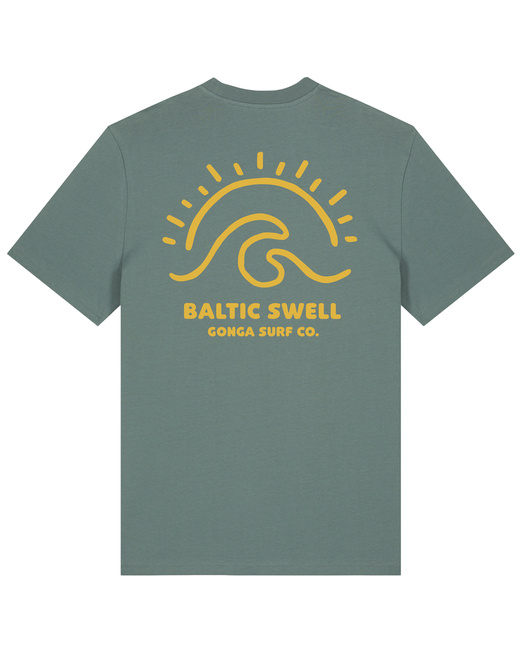 Gonga Surf - Baltic Swell Yellow Green Bay