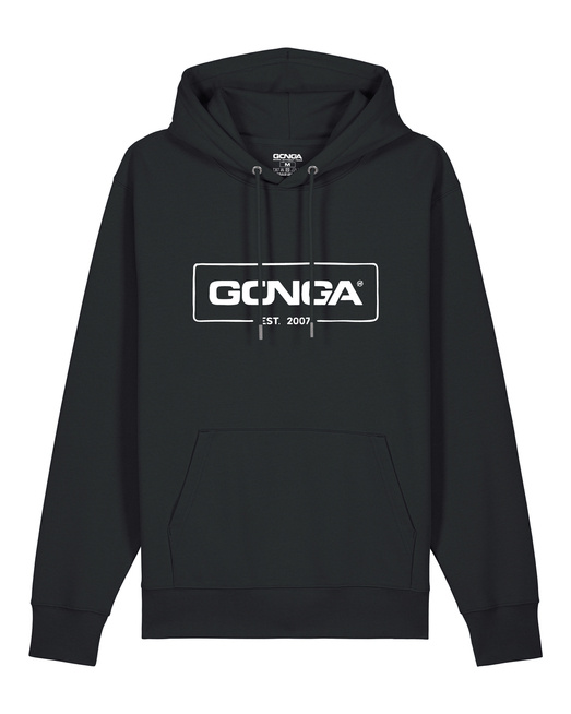 Gonga Surf - Bluza Logo White Black