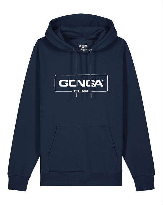 Gonga Surf - Bluza Logo White French Navy