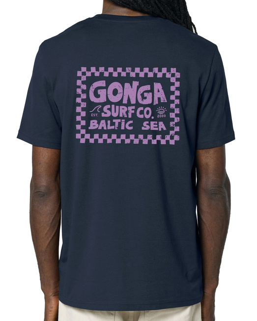 Gonga Surf - Chequer Pink French Navy