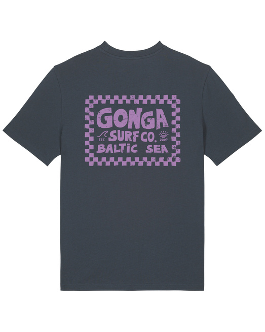 Gonga Surf - Chequer Pink India Ink