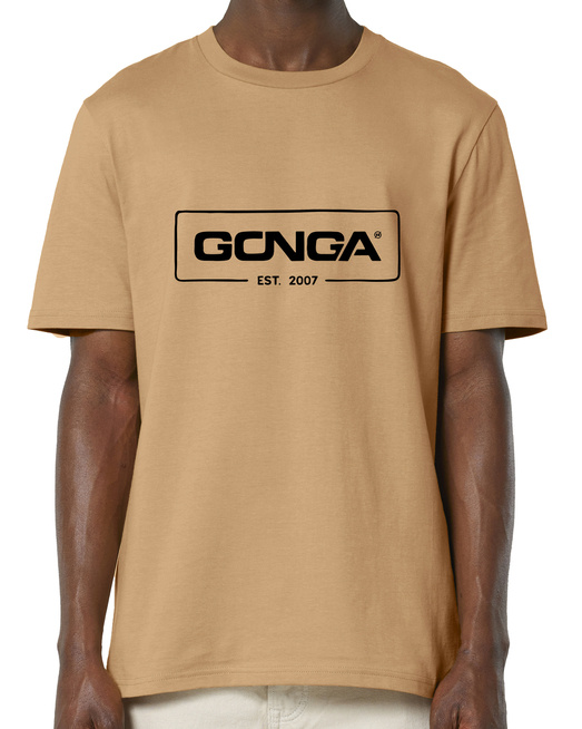 Gonga Surf - Logo Black Latte