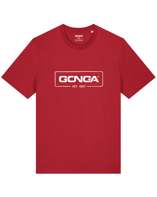 Gonga Surf - Logo White Red