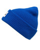 GONGA RIB BEANIE AZURE white