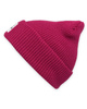 GONGA RIB BEANIE FUCHSIA white