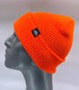 GONGA RIB BEANIE ORANGE FLUO black tag