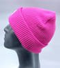 GONGA RIB BEANIE PINK white