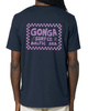 Gonga Surf - Chequer Pink French Navy