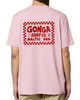 Gonga Surf - Chequer Red Cotton Pink