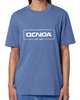 Gonga Surf - Logo White Bright Blue