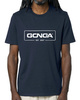 Gonga Surf - Logo White French Navy