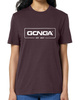 Gonga Surf - Logo White Red Brown