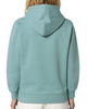 Gonga Unisex Hoodie Regular Fit Basic Teal Monstera