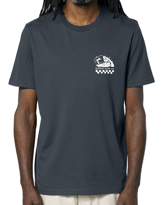 Gonga Unisex Tshirt Medium Fit Feeling Swell India Ink