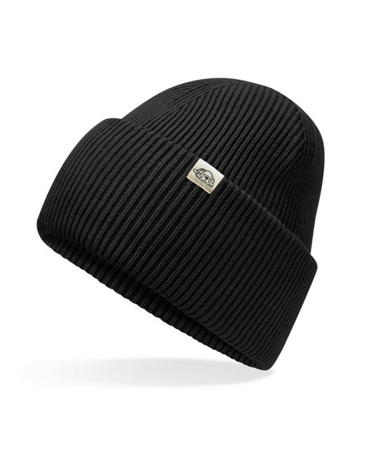 Gonga Cuffed Beanie Unisex Black