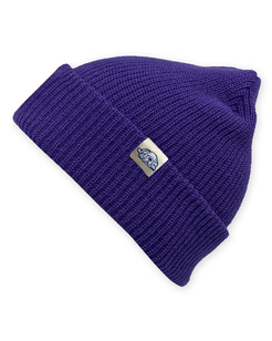 GONGA RIB BEANIE Purple bright tag