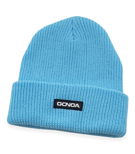 GONGA RIB BEANIE Sky Blue box