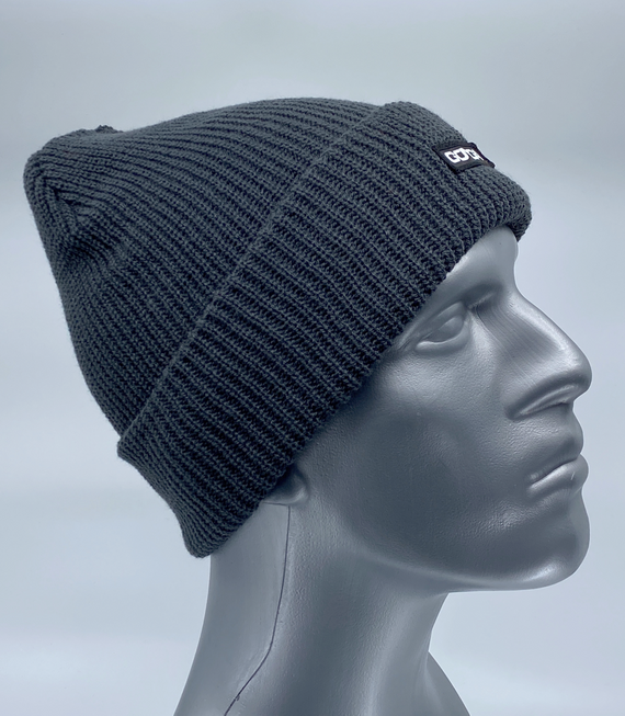 GONGA RIB BEANIE CHARCOAL box