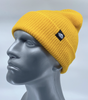 GONGA RIB BEANIE GOLDEN YELLOW black tag