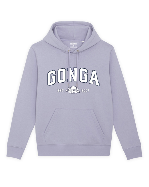 Gonga Unisex Hoodie Regular Fit Basic Lavender